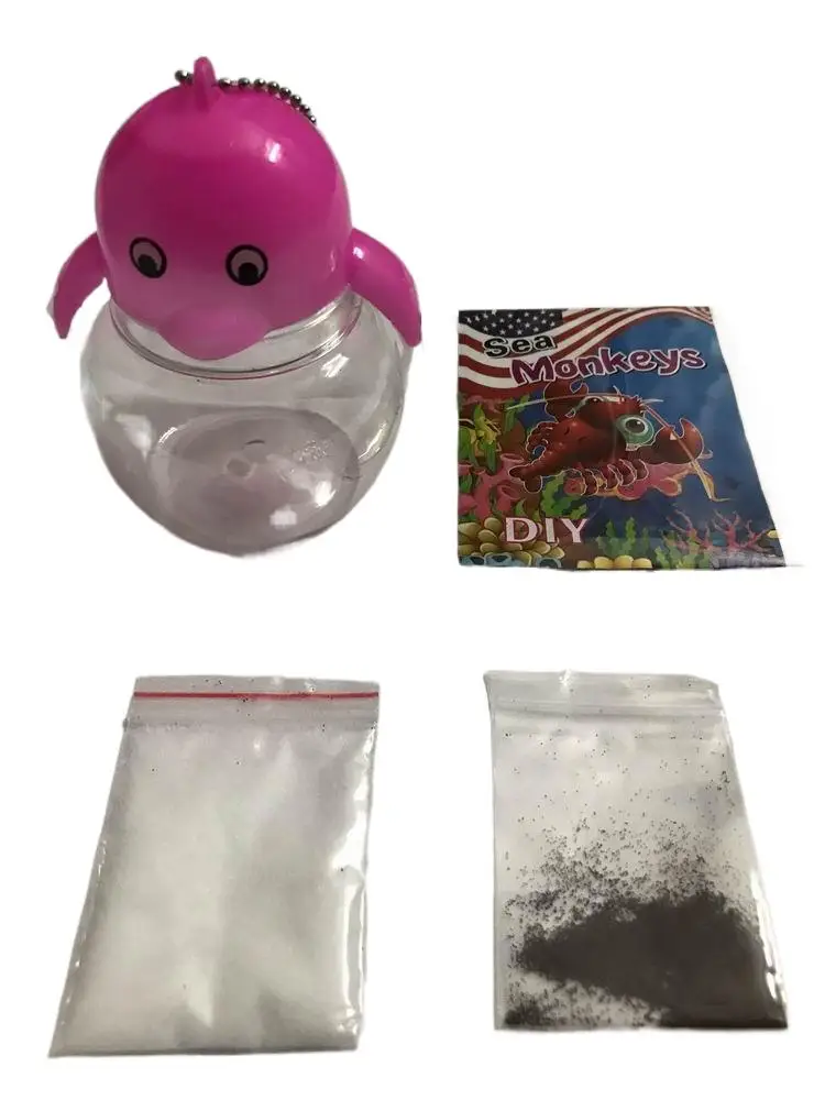 15mm L Sea Monkeys Monkey Eggs With An Aquario Aquarium Kit Magic Living Animals Shrimp Artemia Salina Funny Toys Novelties Toy
15mm L Sea Monkeys Monkey Eggs With An Aquario Aquarium Kit Magic Living Animals Shrimp Artemia Salina Funny Toys Novelties Toy