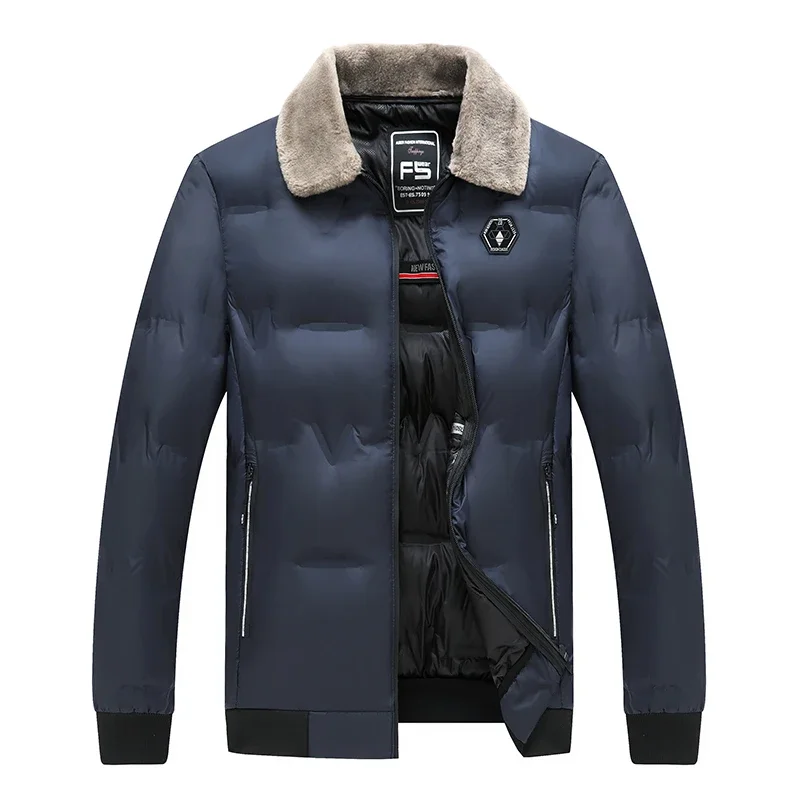 Hot Fashion Casual Style Cotton Parkas Lapel Zipper Roupas Masculinas Windproof Men Clothing Thickened Warm Winter High Quality
Hot Fashion Casual Style Cotton Parkas Lapel Zipper Roupas Masculinas Windproof Men Clothing Thickened Warm Winter High Quality