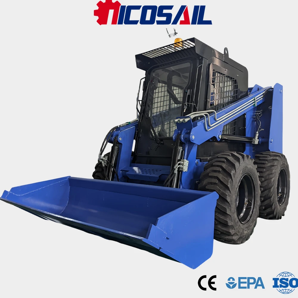 Nicosail JC25 Mini Skid Steer Loader CE Certified Multifunctional Easy Operation for Farm Construction
Nicosail JC25 Mini Skid Steer Loader CE Certified Multifunctional Easy Operation for Farm Construction