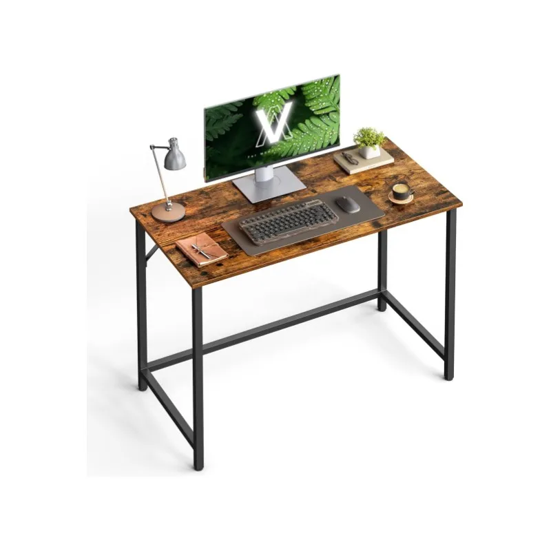 Computer Desk 39.4-Inch Writing Desk Home Office Small Study Workstation Industrial Style PC Laptop Table Simple Assembly
Computer Desk 39.4-Inch Writing Desk Home Office Small Study Workstation Industrial Style PC Laptop Table Simple Assembly