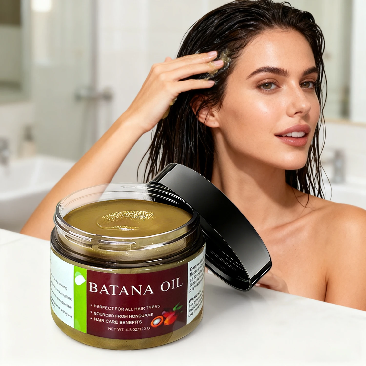 2/3/4Pc Batana Oil Thickening Hair Oil Nourish Damaged Hair Smooth Frizzy Hair Care 120g
2/3/4Pc Batana Oil Thickening Hair Oil Nourish Damaged Hair Smooth Frizzy Hair Care 120g