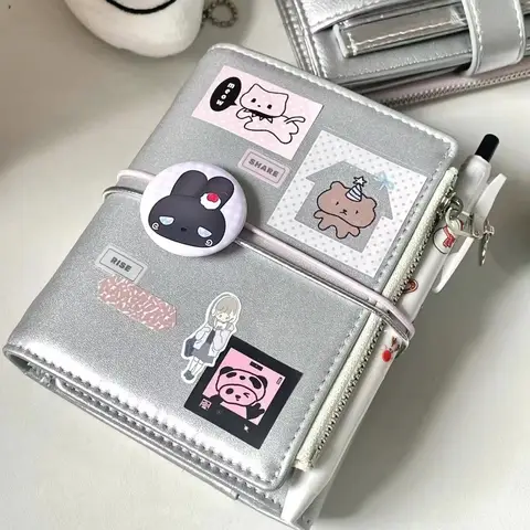 Manual de bricolaje Ins Wind Silver, manual de hojas sueltas, agenda, notas, diario