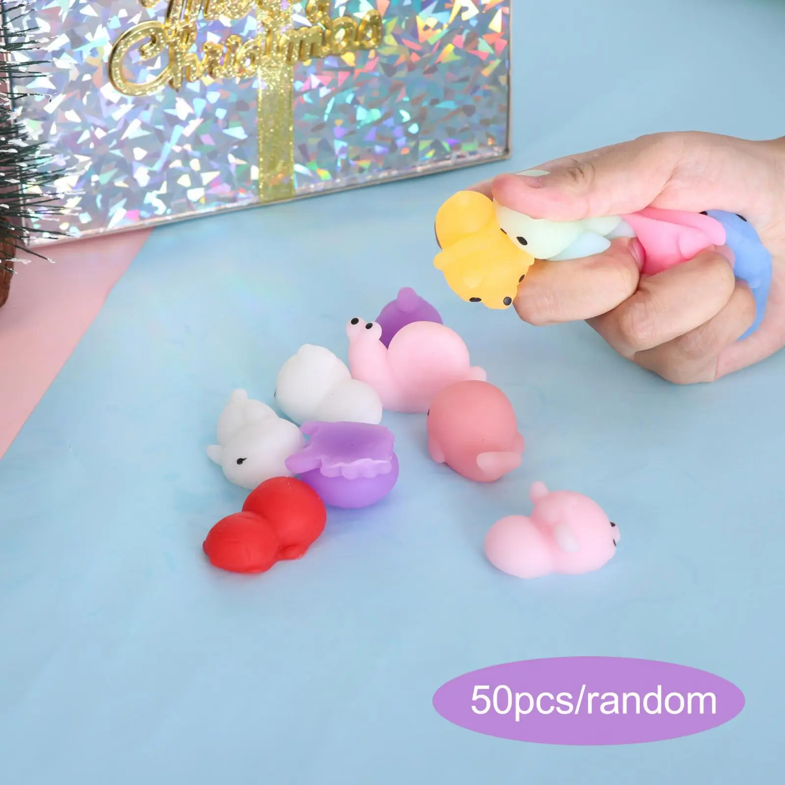 50 Pieces Mini Squeezing Toys Interesting for Easter Basket Stuffers Adults
50 Pieces Mini Squeezing Toys Interesting for Easter Basket Stuffers Adults