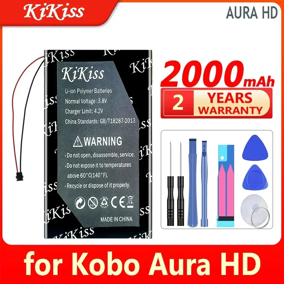 KiKiss Li-ion Battery 1400mAh/2000mAh for Kobo Aura HD N204-KBO-B n905B GPS mp3 mp4 speake E-Book cell phone Smart watch
KiKiss Li-ion Battery 1400mAh/2000mAh for Kobo Aura HD N204-KBO-B n905B GPS mp3 mp4 speake E-Book cell phone Smart watch