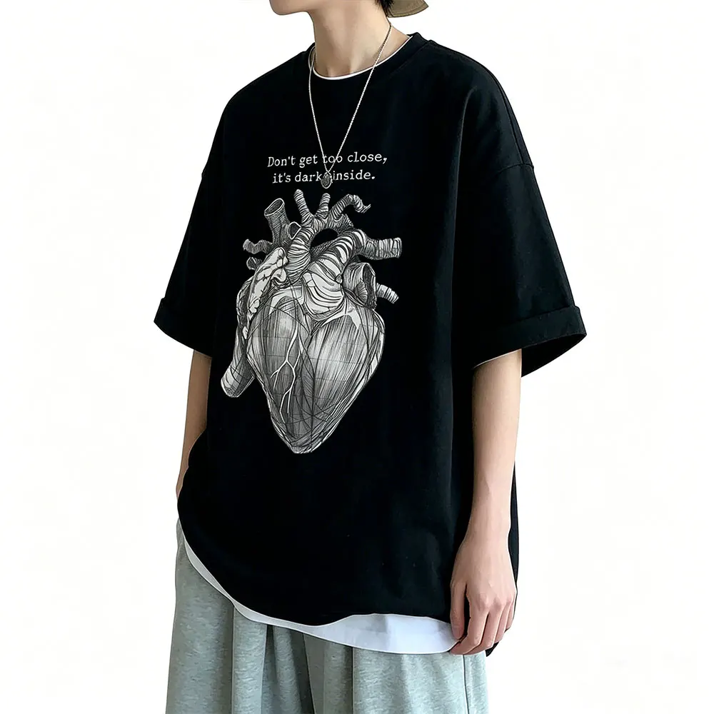 Rock Band Imagine Dragons Don't Get Too Close It's Dark Inside Heart T-shirt Tops Men Women Fashion Gothic Oversized Streetwear
Rock Band Imagine Dragons Don't Get Too Close It's Dark Inside Heart T-shirt Tops Men Women Fashion Gothic Oversized Streetwear