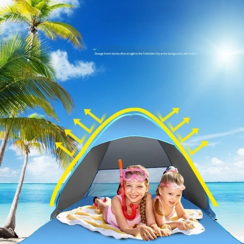 Children's simple 2-second quick-open fully automatic camping outdoor beach tent
Children's simple 2-second quick-open fully automatic camping outdoor beach tent