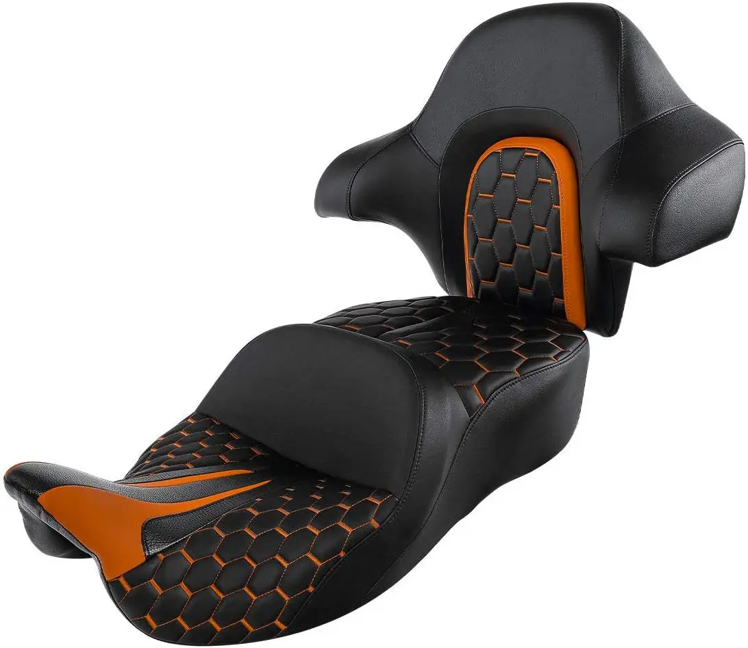 Driver Passenger Seat with King Tour Trunk Backrest Pad Fit for Harley Touring Road FLHR Street Glide FLHX FLTRX FLHT 2014-2023
Driver Passenger Seat with King Tour Trunk Backrest Pad Fit for Harley Touring Road FLHR Street Glide FLHX FLTRX FLHT 2014-2023