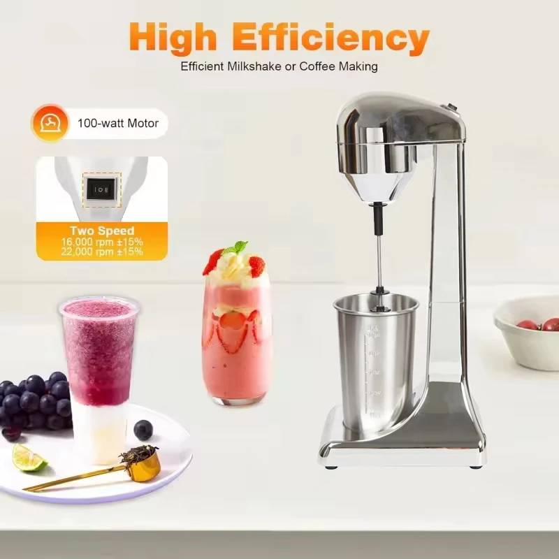 Электрическая машина для приготовления молочного коктейля с двойной головкой, электрический вспениватель молока, вертикальная машина для приготовления молочной пены, миксер для кофейных напитков для домашнего бара, 220 В, ЕС
Электрическая машина для приготовления молочного коктейля с двойной головкой, электрический вспениватель молока, вертикальная машина для приготовления молочной пены, миксер для кофейных напитков для домашнего бара, 220 В, ЕС