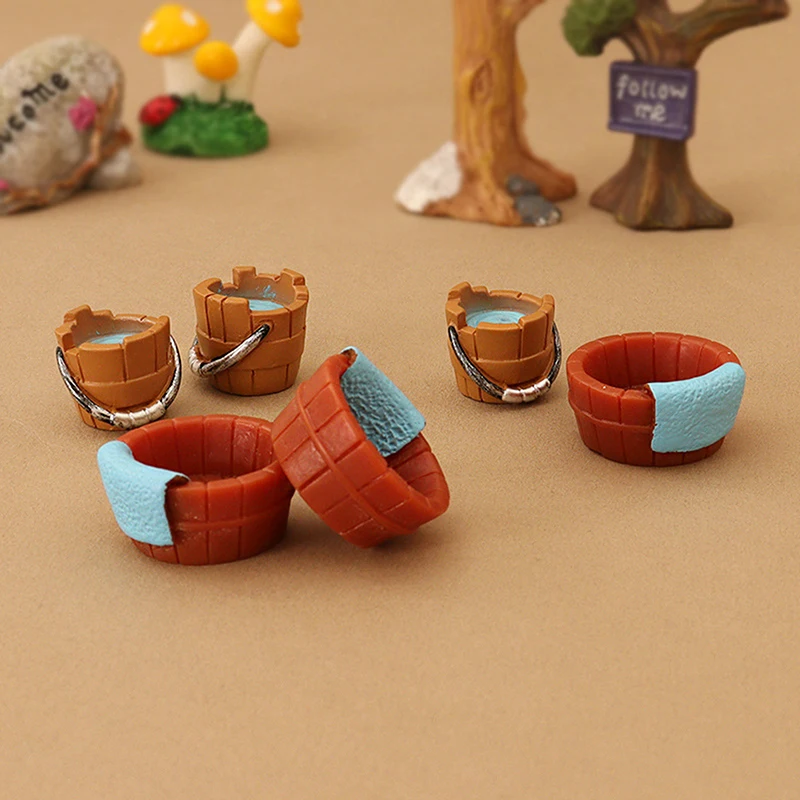 Doll House Simulation Mini Home Scene Bucket Model Birdbath Decoration Micro-landscape Accessories Decoration
Doll House Simulation Mini Home Scene Bucket Model Birdbath Decoration Micro-landscape Accessories Decoration