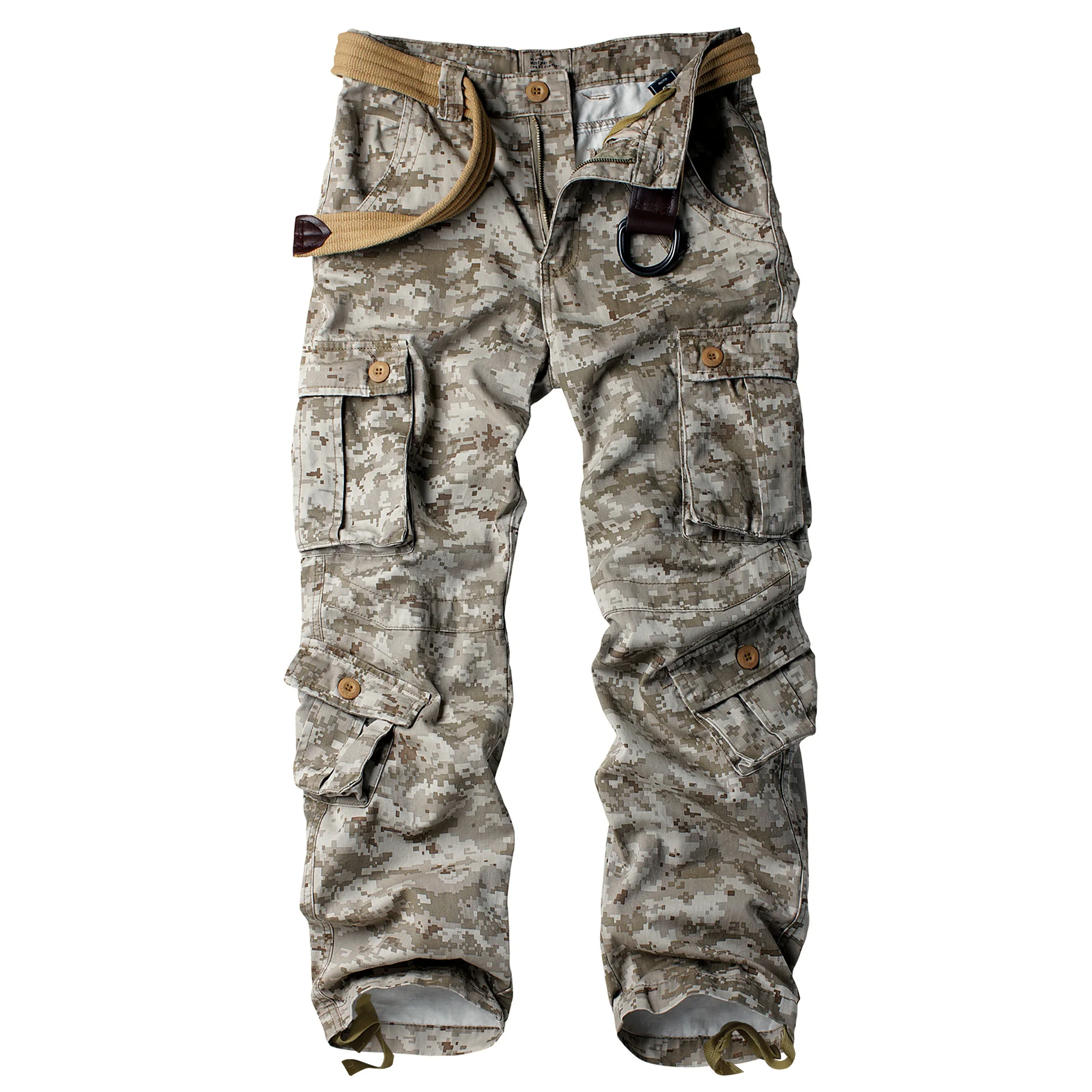 AKARMY Tactical Camouflage Joggers Outdoor Ripstop Trousers Casual Loose Sweatpant for Men Pure Cotton Multi-Pocket(No Belt)
AKARMY Tactical Camouflage Joggers Outdoor Ripstop Trousers Casual Loose Sweatpant for Men Pure Cotton Multi-Pocket(No Belt)