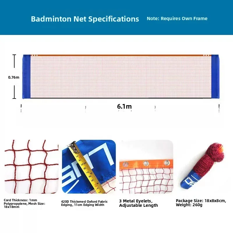 Portable Badminton And Tennis Net Frame Lightweight Sport Fitness Fans Supplies Badminton Net Column Net Frame by Zhuomei
Portable Badminton And Tennis Net Frame Lightweight Sport Fitness Fans Supplies Badminton Net Column Net Frame by Zhuomei