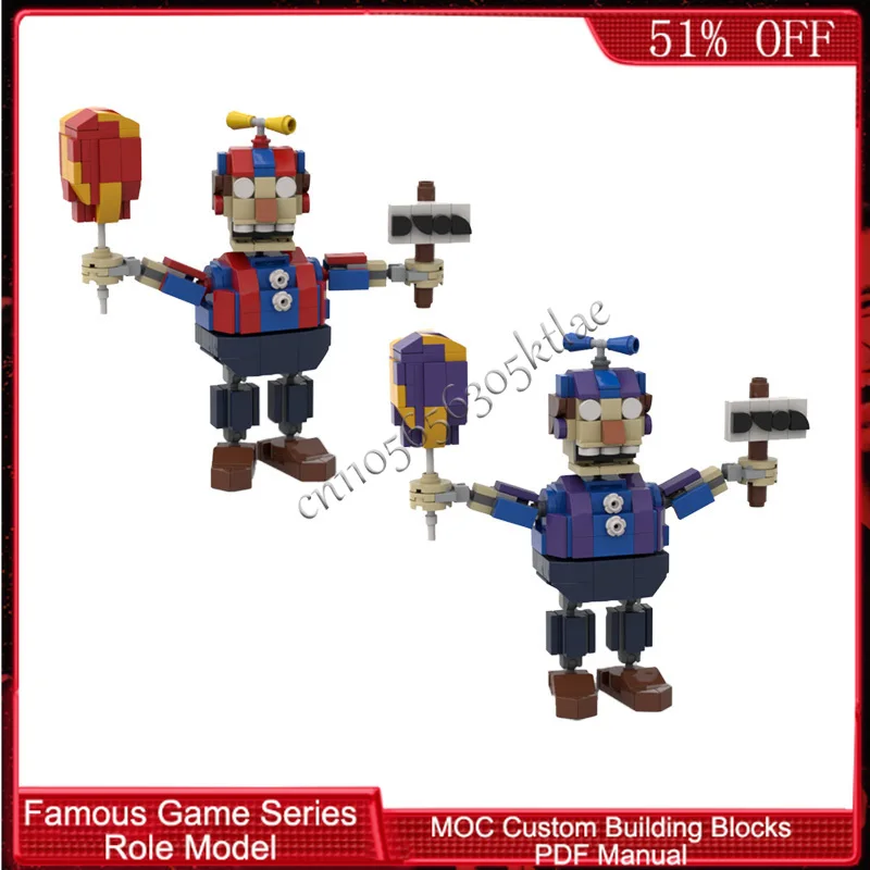 Customize Festive Balloon MOC Building Block Model Children Diy Educational Surprise Toy Birthday Collection Display Gift
Customize Festive Balloon MOC Building Block Model Children Diy Educational Surprise Toy Birthday Collection Display Gift