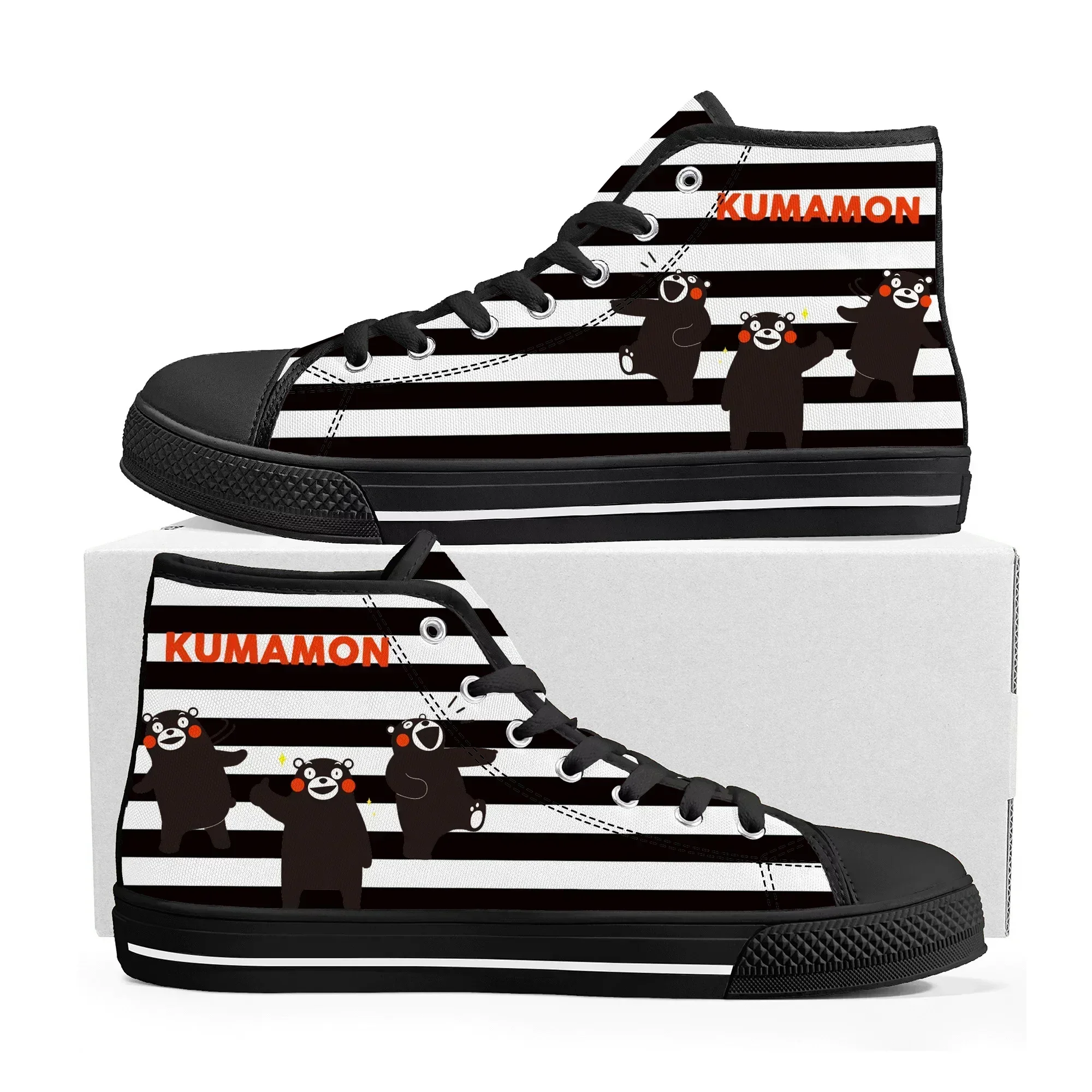 Kumamon High Top Sneakers Mens Womens Teenager High Quality Canvas Sneaker Japanese Anime Cartoon Casual Custom Made Shoes
Kumamon High Top Sneakers Mens Womens Teenager High Quality Canvas Sneaker Japanese Anime Cartoon Casual Custom Made Shoes