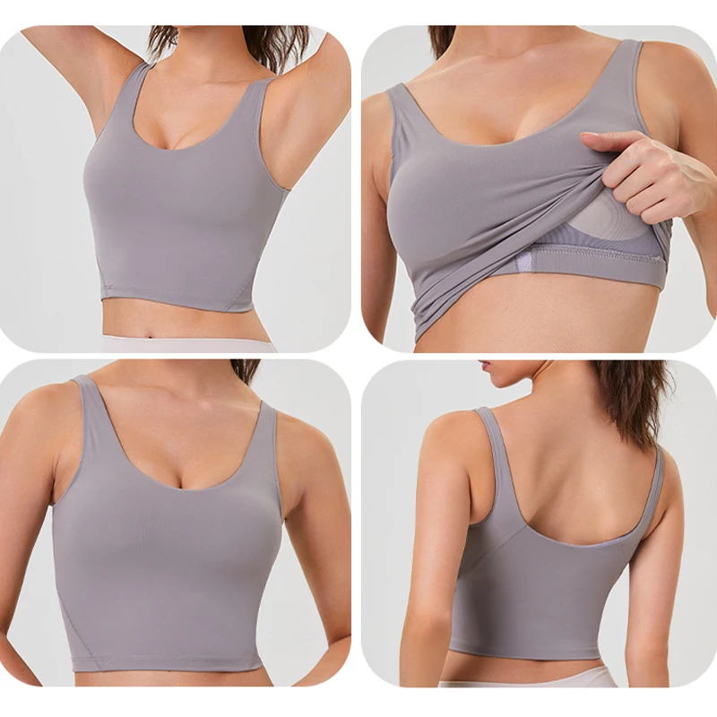 Women Yoga Vest Workout Pilates Activewear Tops Running Gym Pretty Workout Clothes Sports Bras Active Wear Female Camisole Bra
Women Yoga Vest Workout Pilates Activewear Tops Running Gym Pretty Workout Clothes Sports Bras Active Wear Female Camisole Bra