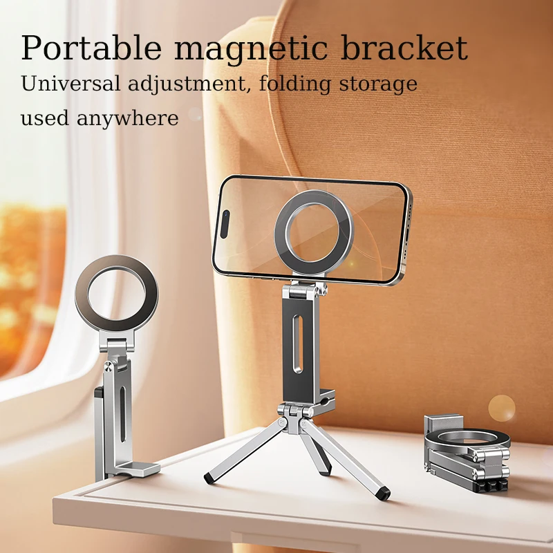 New Portable Folding Metal Magnetic Multifunctional Phone Bracket/360°and 180°Rotation Universal Adjustment/For Any Phone Holder
New Portable Folding Metal Magnetic Multifunctional Phone Bracket/360°and 180°Rotation Universal Adjustment/For Any Phone Holder