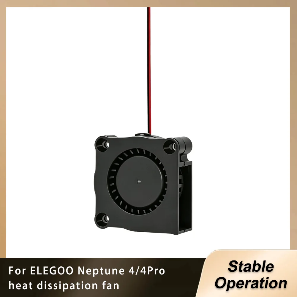 For ELEGOO 3D Printer Parts Heat Dissipation Fan Compatible Neptune 4/4Pro Hot End Blower Fan 4015 Double Ball Bearings
For ELEGOO 3D Printer Parts Heat Dissipation Fan Compatible Neptune 4/4Pro Hot End Blower Fan 4015 Double Ball Bearings