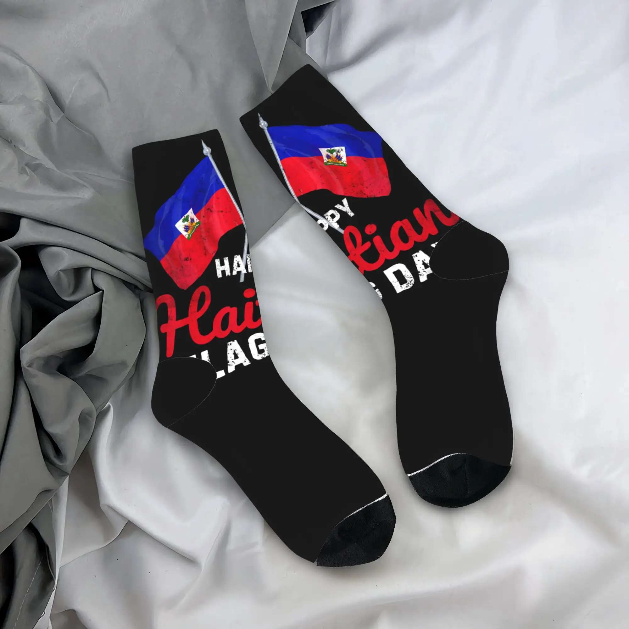 Happy Haitian Flag Day Haiti Flag Stockings Men Socks Soft Breathable Elegant Socks Winter Cycling Anti Skid Custom Socks
Happy Haitian Flag Day Haiti Flag Stockings Men Socks Soft Breathable Elegant Socks Winter Cycling Anti Skid Custom Socks