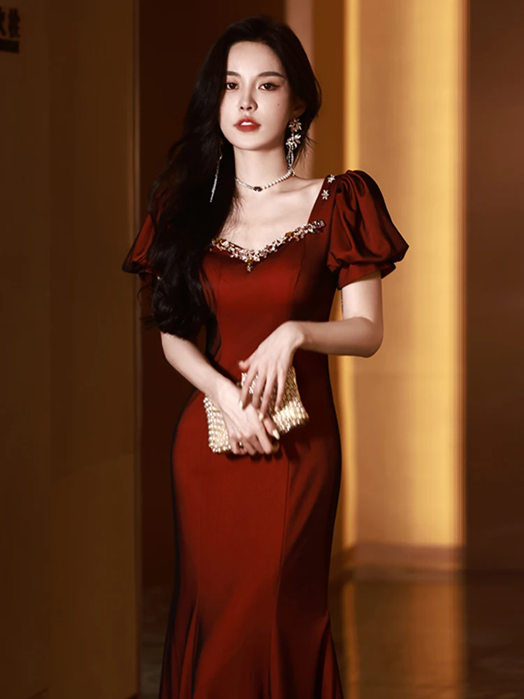 Ele Fi Tail Evening Dr Luxury Ball Gown Wedding Dr Engagement Par Dr Bride-to-be Formal Dr Women
Ele Fi Tail Evening Dr Luxury Ball Gown Wedding Dr Engagement Par Dr Bride-to-be Formal Dr Women