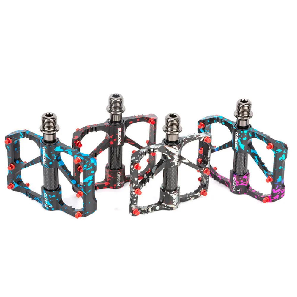 Mountain Bike Pedal Bicycle Pedal with Ultra Light Camouflage Anti Slip Nail Sanpei Lin Aluminum Alloy Carbon Tube
Mountain Bike Pedal Bicycle Pedal with Ultra Light Camouflage Anti Slip Nail Sanpei Lin Aluminum Alloy Carbon Tube