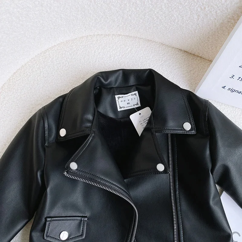 Kids Faux Leather Jacket 13 S25924aa3a58d4e5c9b0aeb3c1c251277G