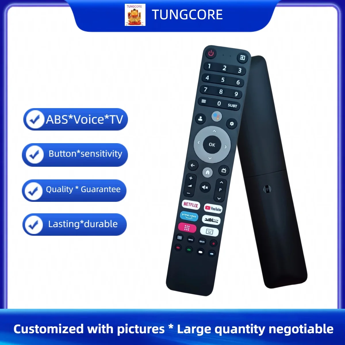 Голосовой пульт дистанционного управления для CHIQ & OK. OTV 40GF-5023C.32GH-5023C.OTV CH230419B1 GTR.EU-CH.10.A-BBT.TL8275 Smart Android TV
Голосовой пульт дистанционного управления для CHIQ & OK. OTV 40GF-5023C.32GH-5023C.OTV CH230419B1 GTR.EU-CH.10.A-BBT.TL8275 Smart Android TV
