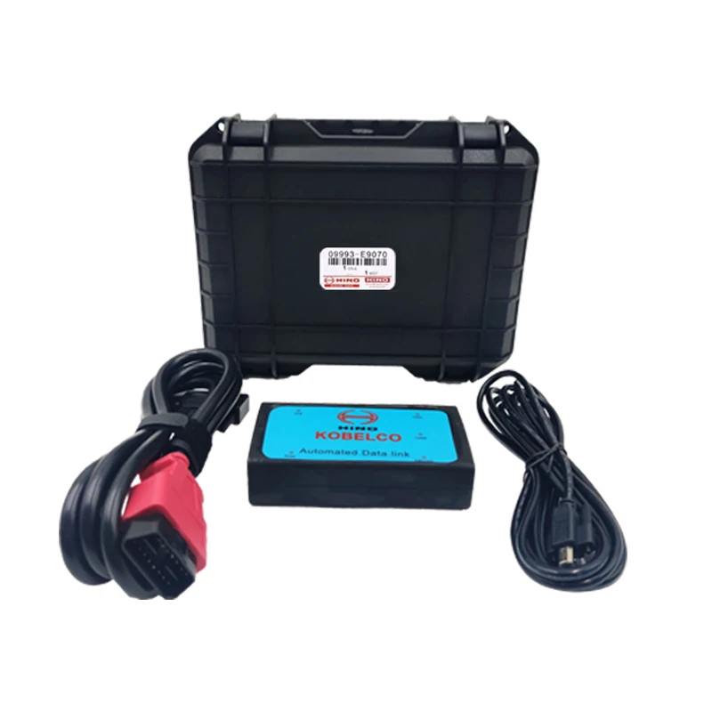 Kobelco Excavator Scanner Detector 09993-E9070 Data Link Communication For Hino Engine Failure Diagnostic Tool
Kobelco Excavator Scanner Detector 09993-E9070 Data Link Communication For Hino Engine Failure Diagnostic Tool