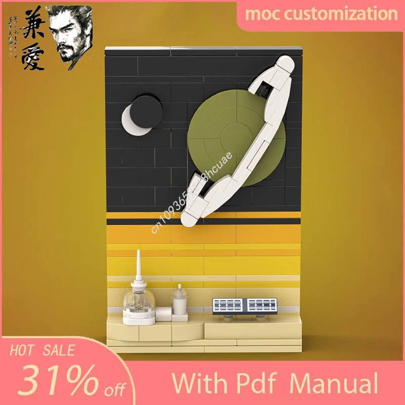 197PCS MOC Custom Tales of the Space Age—Titan Base Model Building Block Diy Creative Assembly Educational Bricks Toys Kid Gift
197PCS MOC Custom Tales of the Space Age—Titan Base Model Building Block Diy Creative Assembly Educational Bricks Toys Kid Gift