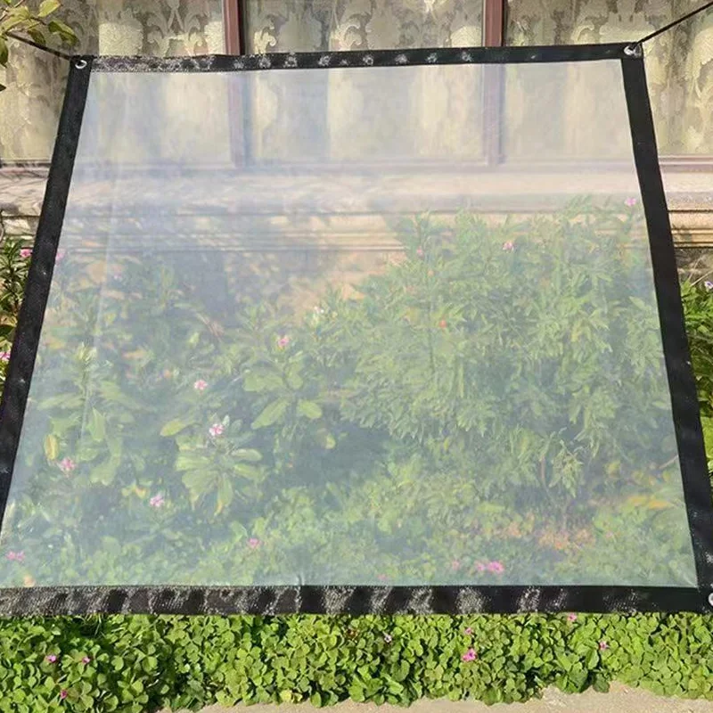 Transparent rainproof fabric waterproof tarpaulin balcony rain shelte
Transparent rainproof fabric waterproof tarpaulin balcony rain shelte