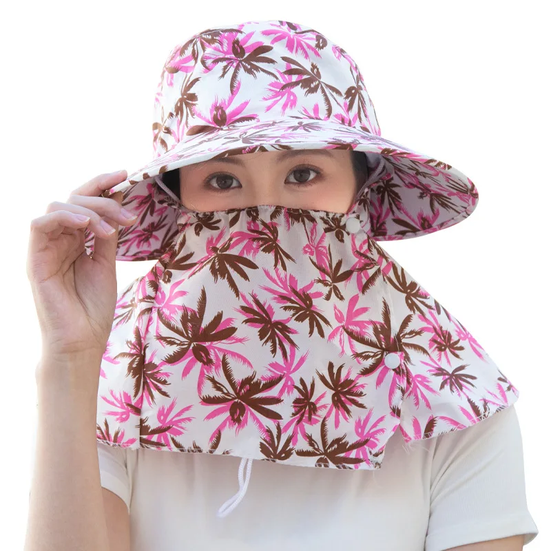 Tea picking Outdoor work sun protection Women's spring and summer face covering Big brim sun hat
Tea picking Outdoor work sun protection Women's spring and summer face covering Big brim sun hat