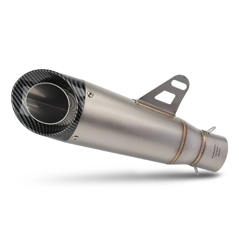 STLF 51mm Universal Motorcycle Exhaust Muffler Stainless Steel for NINJA400 R3 Z125 Ninja250 300SR Msx125 
STLF 51mm Universal Motorcycle Exhaust Muffler Stainless Steel for NINJA400 R3 Z125 Ninja250 300SR Msx125