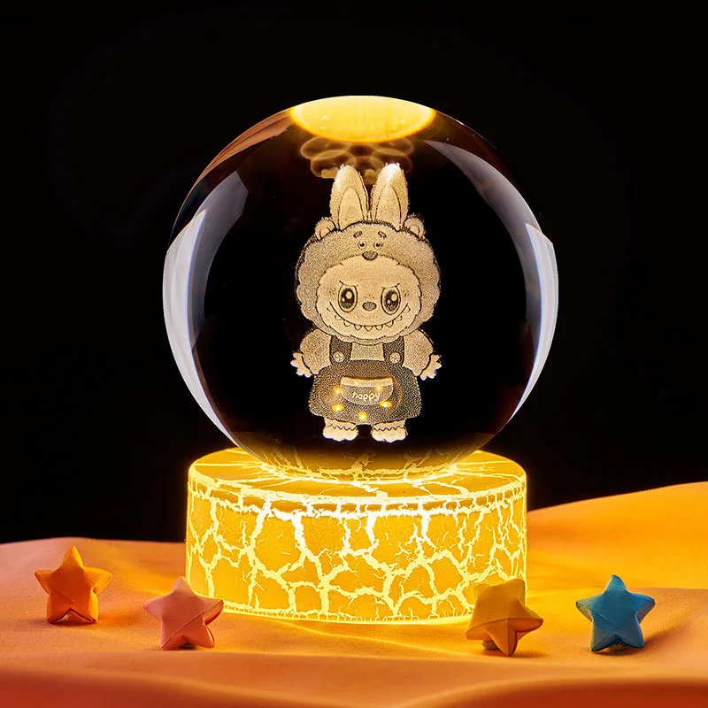 USB Power 3D Crystal Ball LED Night Lights Crack base Bedroom Atmosphere Lamp for Children Birthday Gift Christmas Decorations
USB Power 3D Crystal Ball LED Night Lights Crack base Bedroom Atmosphere Lamp for Children Birthday Gift Christmas Decorations