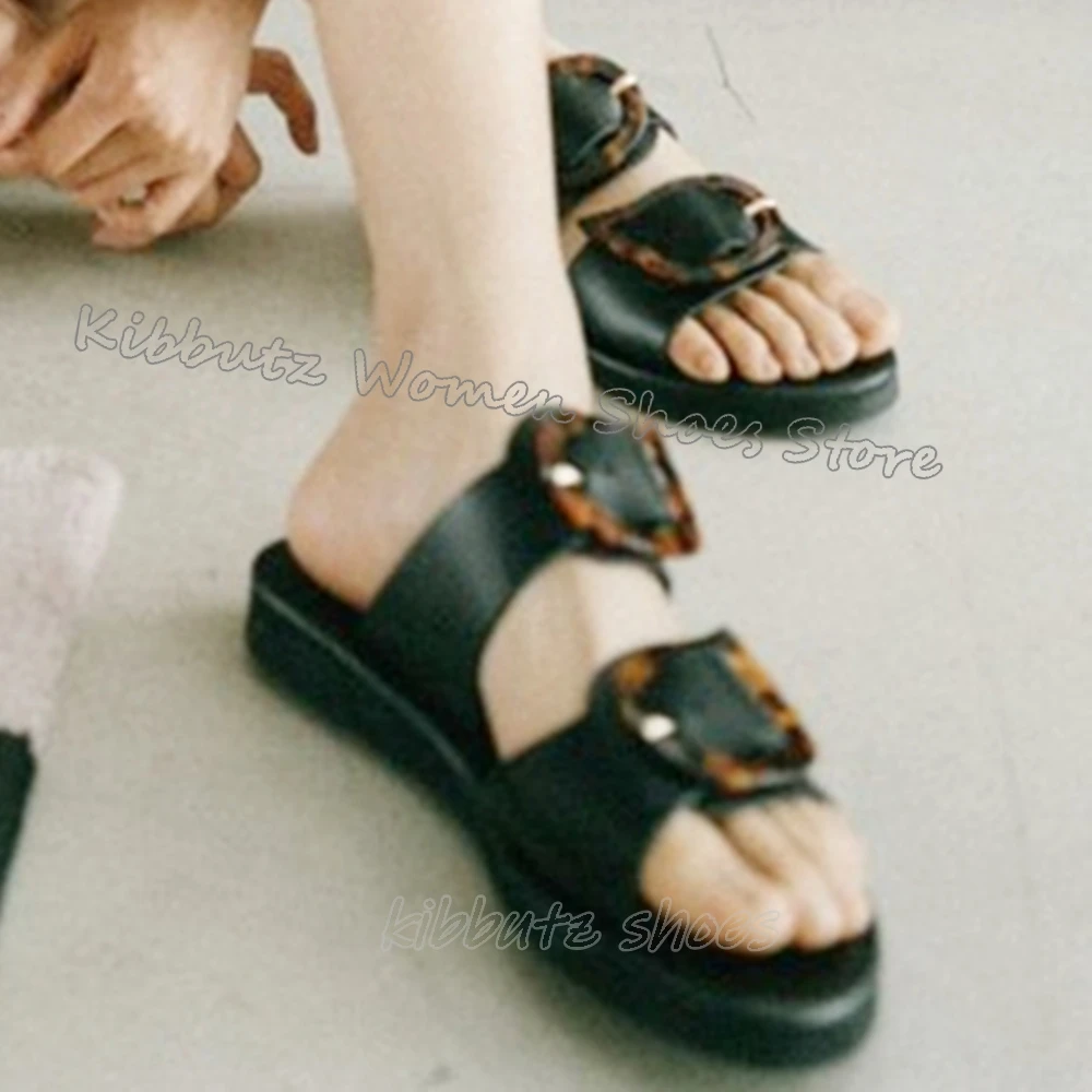 Belt Buckle Slipper Sandals Leopard Fashion Luxury Elegant Concise Sexy Women Shoes New Round Toe Flat With Newest Party Summer
Belt Buckle Slipper Sandals Leopard Fashion Luxury Elegant Concise Sexy Women Shoes New Round Toe Flat With Newest Party Summer