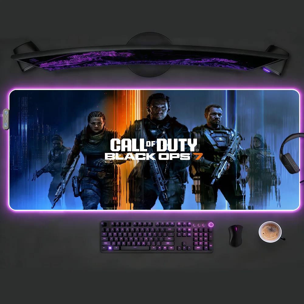 Game C-Call of D-Duty Ghost B-Black O-Ops 7 Mouse Pad RGB Led Gaming Bedroom Office Desk Non-Slip Mat Waterproof Large
Game C-Call of D-Duty Ghost B-Black O-Ops 7 Mouse Pad RGB Led Gaming Bedroom Office Desk Non-Slip Mat Waterproof Large