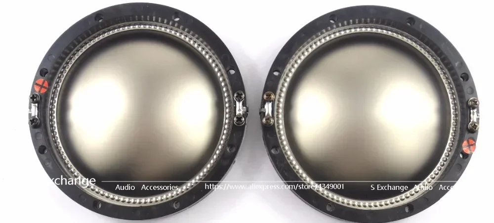 2PCS High Quality Replacement Diaphragm For Peavey 44XT 44T Aftermarket 16 ohms Diaphragm - 4" Voice Coil Flat Wire a
2PCS High Quality Replacement Diaphragm For Peavey 44XT 44T Aftermarket 16 ohms Diaphragm - 4" Voice Coil Flat Wire a
