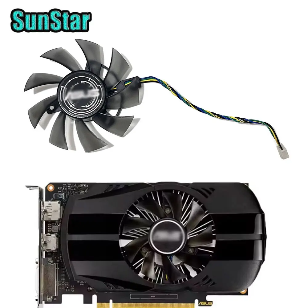 NEW GTX 1650 75MM FD8015U12D GPU Video Card Cooling Fan For ASUS GTX 1650 PHOENIX Graphics Card Cooler Fan
NEW GTX 1650 75MM FD8015U12D GPU Video Card Cooling Fan For ASUS GTX 1650 PHOENIX Graphics Card Cooler Fan