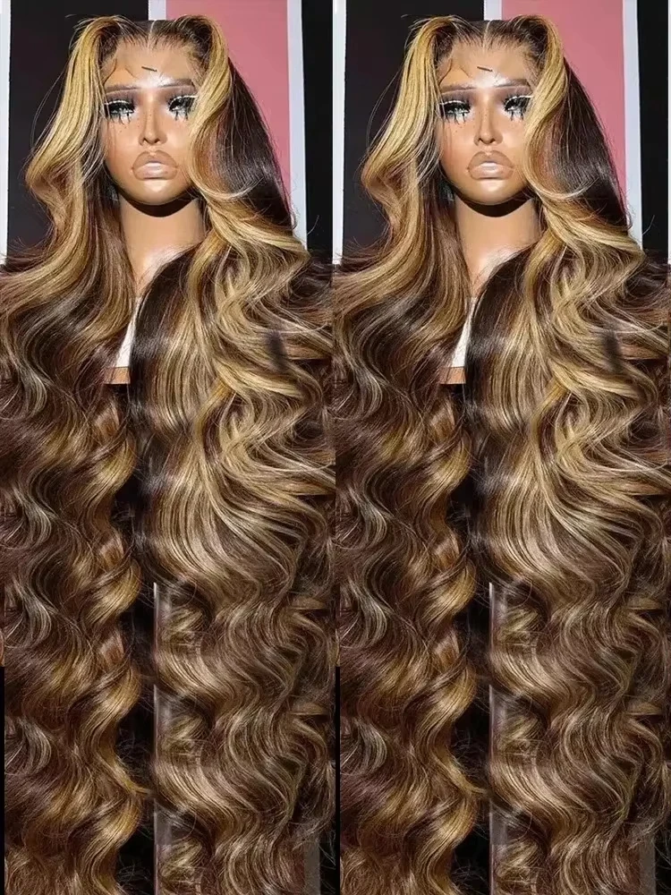 30 Inch Highlight Body Wave Transparent Lace Front Human Hair Wigs 4/27 Color 250 Density 13x6 HD Lace Frontal Human Hair Wig
30 Inch Highlight Body Wave Transparent Lace Front Human Hair Wigs 4/27 Color 250 Density 13x6 HD Lace Frontal Human Hair Wig
