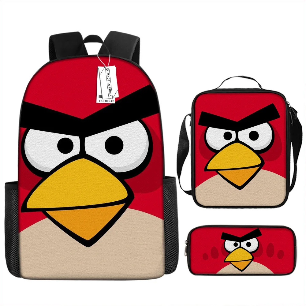 Luxury Popular Funny Novelty Angry Birds 3D Printed 3pcs/Set pupil School Bags Laptop Daypack Backpack Lunch bag Pencil Case
Luxury Popular Funny Novelty Angry Birds 3D Printed 3pcs/Set pupil School Bags Laptop Daypack Backpack Lunch bag Pencil Case