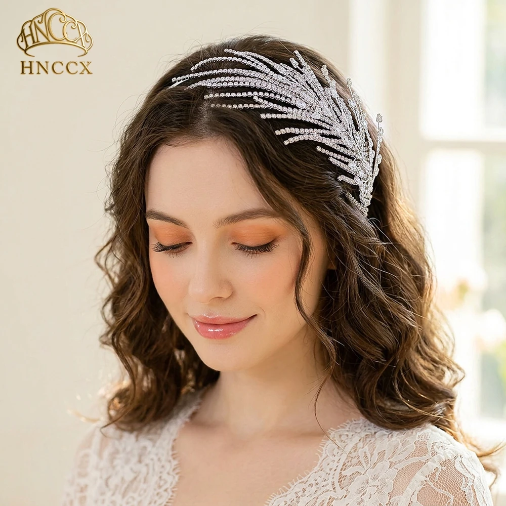 HNCCX Trendy Unilateral Rhinestone Headbands Silver Color Wedding Head Hoop Handmade Hair Accessories For Bridesmaid HP1003
HNCCX Trendy Unilateral Rhinestone Headbands Silver Color Wedding Head Hoop Handmade Hair Accessories For Bridesmaid HP1003
