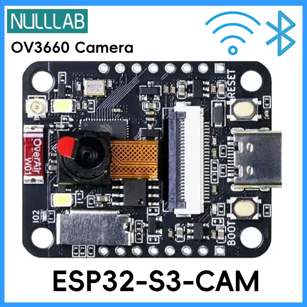 ESP32S3-CAM Development Board ESP32-S3R8 WiFi Bluetooth Wireless Video Transmission Module OV3660 OV2640 Camera
ESP32S3-CAM Development Board ESP32-S3R8 WiFi Bluetooth Wireless Video Transmission Module OV3660 OV2640 Camera