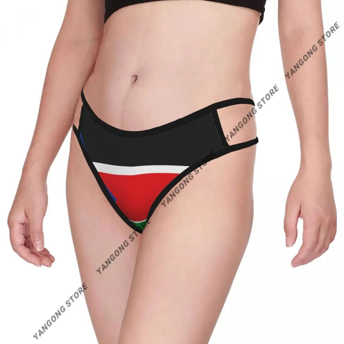Women's Thongs Sexy Underwear South Sudan Flag Low Waist G-string T-Back Female Pants
Women's Thongs Sexy Underwear South Sudan Flag Low Waist G-string T-Back Female Pants
