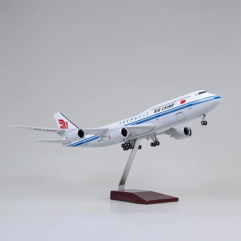 47CM Air China B747-8 Airplane Model Toy Resin Replica Plane Model with Landing Gear Wheels Light(Touch or Sound Control)
47CM Air China B747-8 Airplane Model Toy Resin Replica Plane Model with Landing Gear Wheels Light(Touch or Sound Control)