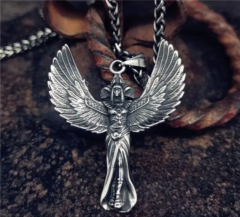 Egypt (x-18) Pharaohs Cleopatra Necklace retro punk titanium personality trend pendant rock jewelry sweater chain
Egypt (x-18) Pharaohs Cleopatra Necklace retro punk titanium personality trend pendant rock jewelry sweater chain
