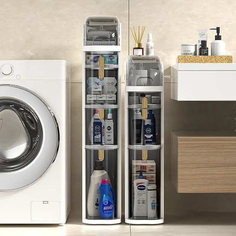 Шкаф для хранения с узким зазором, угловая полка для ванной комнаты, кухни, гостиной, органайзер для экономии места, прочный пластик
Шкаф для хранения с узким зазором, угловая полка для ванной комнаты, кухни, гостиной, органайзер для экономии места, прочный пластик