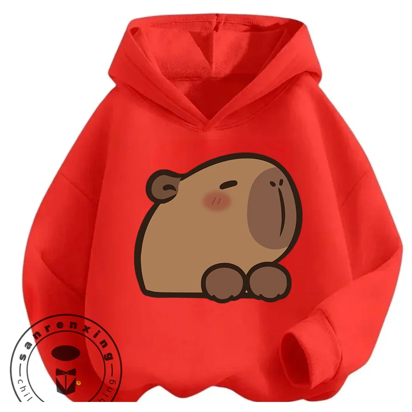 Cute Kawaii Daily Hoodie Capybara Soft Animal Pattern Breathable Loose Tops For Boys Girls All Season
Cute Kawaii Daily Hoodie Capybara Soft Animal Pattern Breathable Loose Tops For Boys Girls All Season
