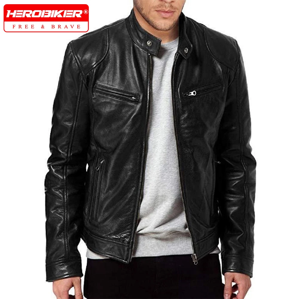 New Motorcycle Leather Jackets Man Casual Fashion Motorcycle Coat Slim Fit Lapel PU Jackets Autumn Anti-wind Leather Coat Male
New Motorcycle Leather Jackets Man Casual Fashion Motorcycle Coat Slim Fit Lapel PU Jackets Autumn Anti-wind Leather Coat Male