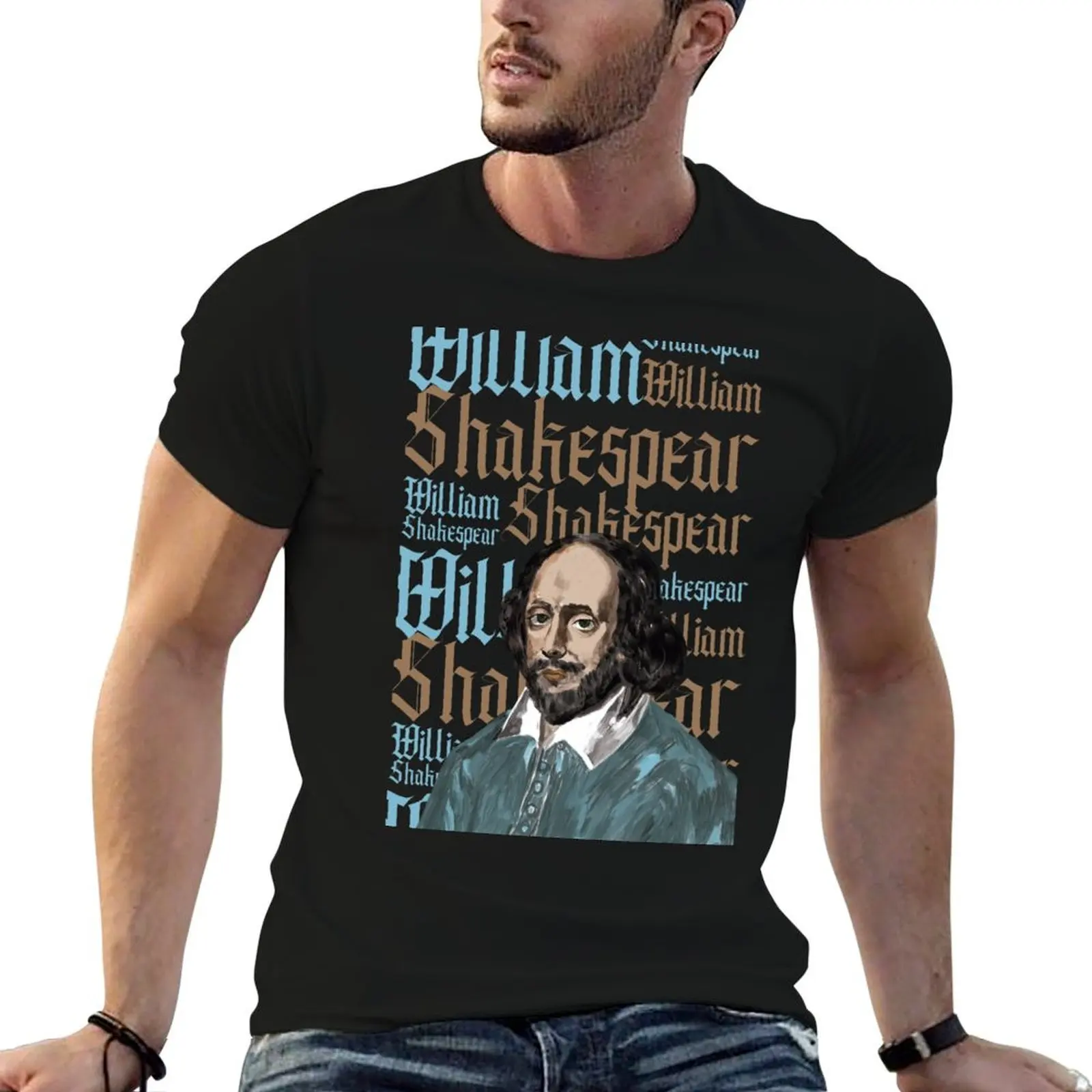 William Shakespeare. The Poet and The Actor T-Shirt t shirts for man pack cotton anime tshirt essential t shirt T-shirt
William Shakespeare. The Poet and The Actor T-Shirt t shirts for man pack cotton anime tshirt essential t shirt T-shirt