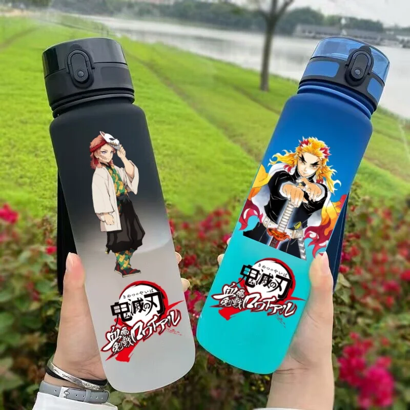 650ML Anime Demon Slayer Sports Water Bottle Kamado Tanjirou Nezuko Portable Leak Proof Outdoor Sports Fitness Drinking Bottle
650ML Anime Demon Slayer Sports Water Bottle Kamado Tanjirou Nezuko Portable Leak Proof Outdoor Sports Fitness Drinking Bottle