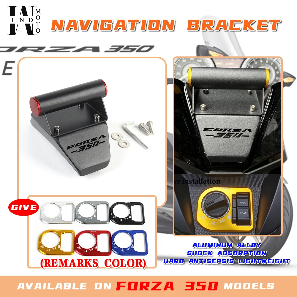 Navigation bracket for Honda Forza350 stainless steel Phone navigation bracket mobile phone holder
Navigation bracket for Honda Forza350 stainless steel Phone navigation bracket mobile phone holder