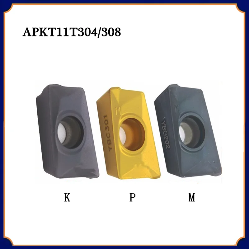 10pcs APKT11T304 APKT11T308 PM YBM251 YBG202 YBC301 Carbide Insert CNC Lathe APKT Blade Metal Cutter Tool Milling Turning Tools
10pcs APKT11T304 APKT11T308 PM YBM251 YBG202 YBC301 Carbide Insert CNC Lathe APKT Blade Metal Cutter Tool Milling Turning Tools