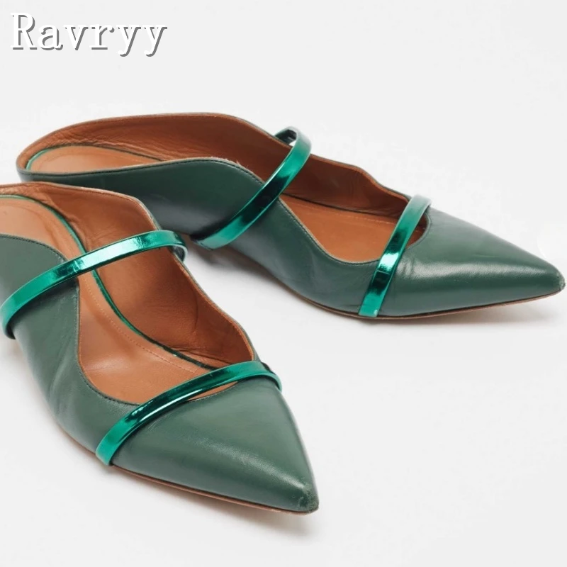 Совершенно новые тапочки на плоской подошве с острым носком, женские осенние модные однотонные повседневные туфли без шнуровки с открытым носком
Совершенно новые тапочки на плоской подошве с острым носком, женские осенние модные однотонные повседневные туфли без шнуровки с открытым носком